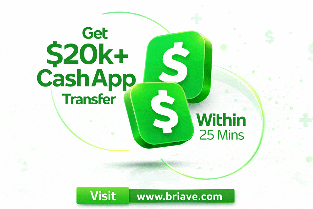Get 20k Cashapp transfer within 25 mins