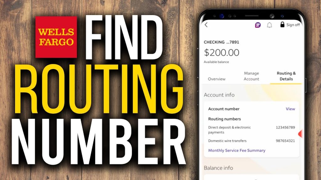 You are currently viewing Wells Fargo California Routing Number — 121042882